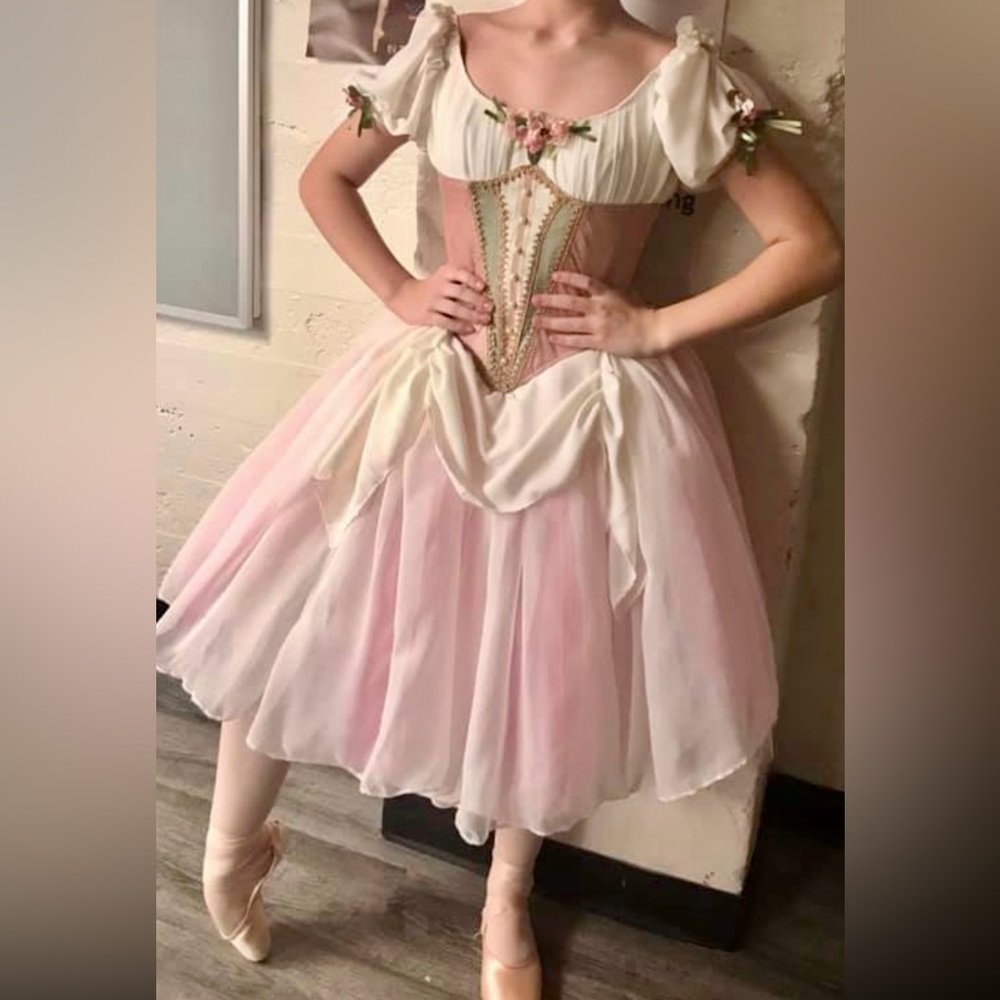 La Fille Mal Gardee Classical Ballet Custom Costume Dress YAGP